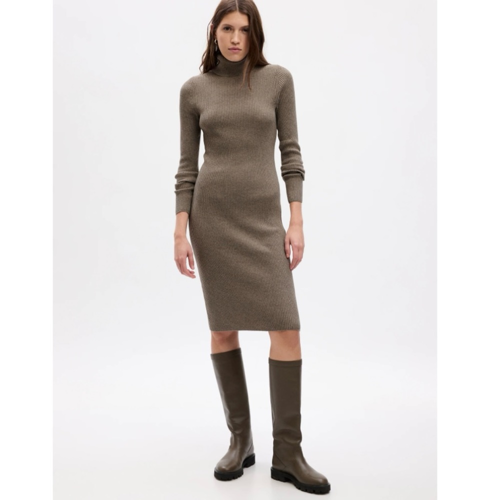Gap Turtleneck Knit Dress